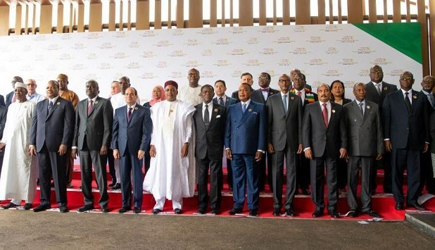 African leaders during a past AfCFTA event. /AP