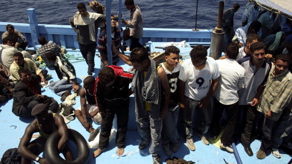 FILE PIC: Migrants in Libya. /AP