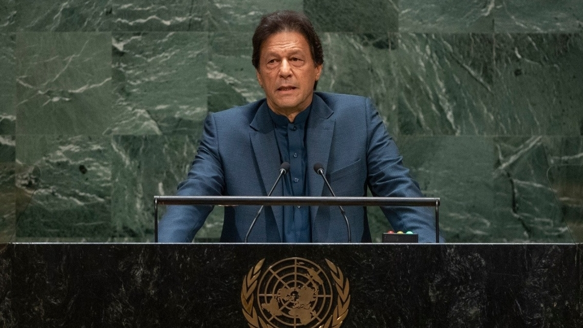 FILE PIC: Former Pakistani Prime Minister Imran Khan. /AP