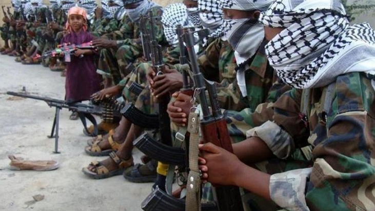 FILE PIC: al-Shabab militants. /Xinhua