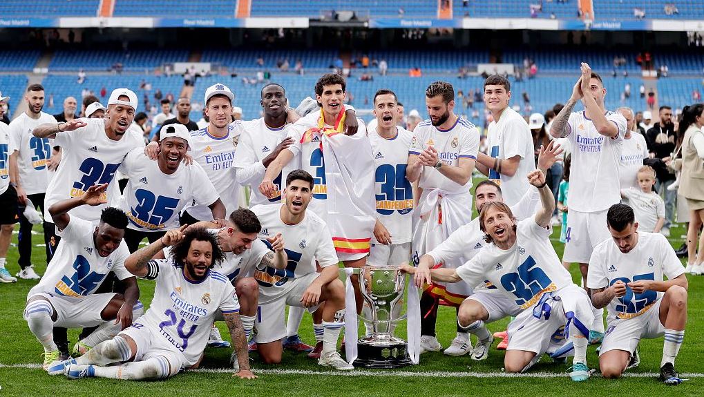 Real Madrid crowned La Liga Champions after 40 victory over Espanyol