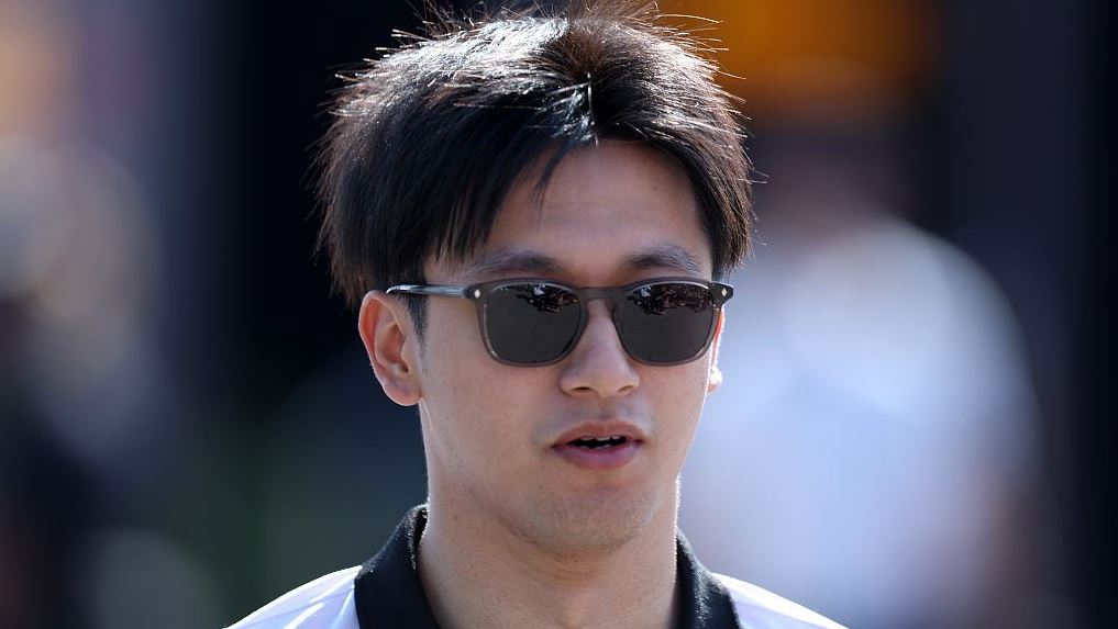 Zhou Guanyu of Alfa Romeo F1 Team looks on before free practice 1 ahead of the F1 Grand Prix of Italy. /Getty Images