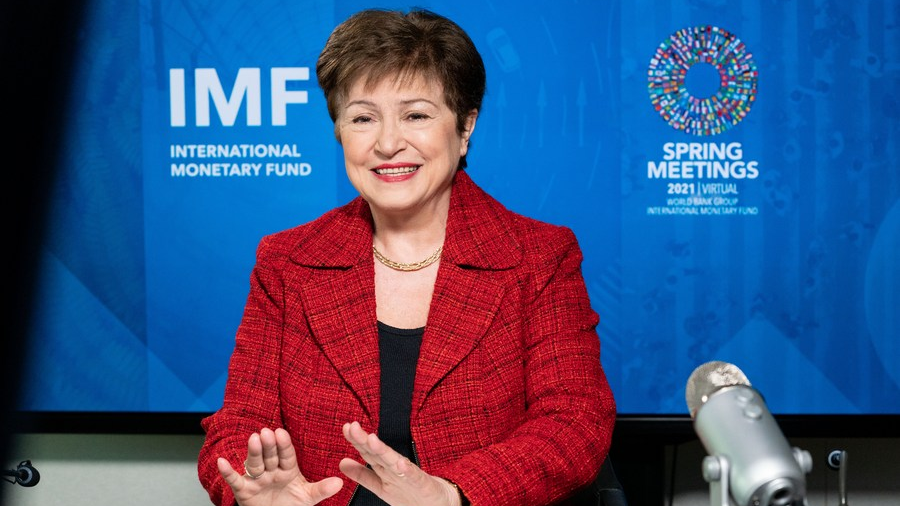 IMF chief Kristalina Georgieva. /Xinhua