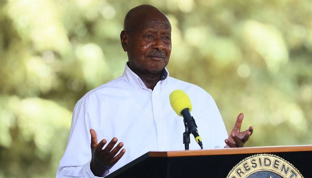 FILE PHOTO: Ugandan President Yoweri Museveni. /AP