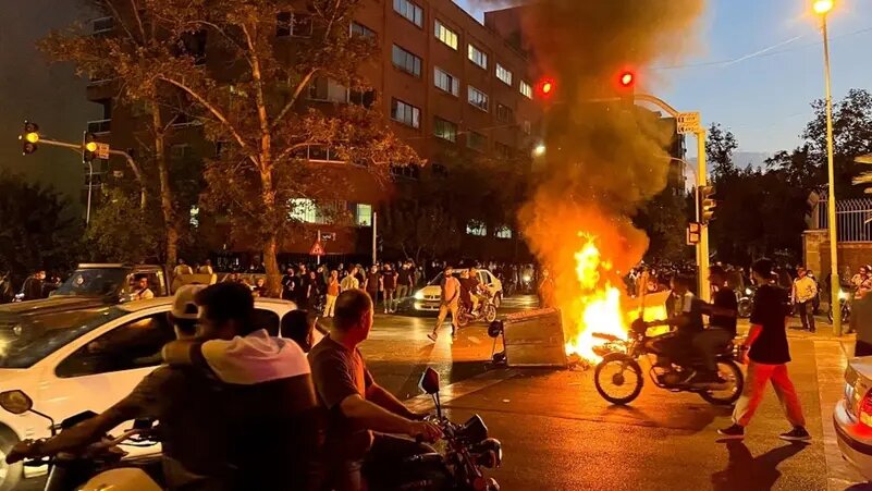 Unrest in Iran. /Reuters