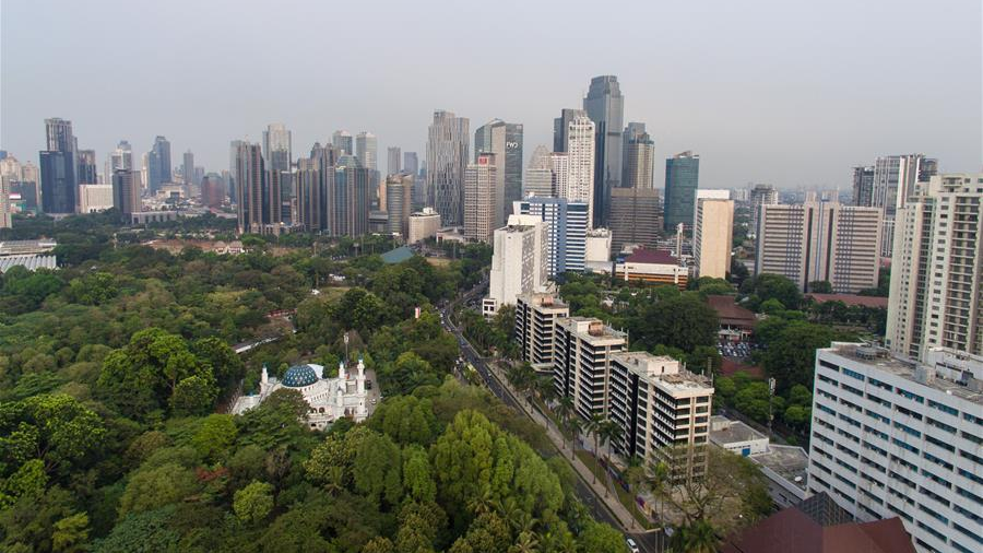 FILE PIC: Photo taken on August 16, 2018 shows a business district in Jakarta, Indonesia. Jakarta. /Xinhua