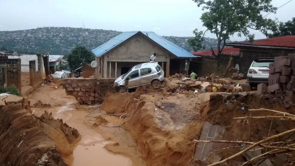 Trail of damage in the Democratic Republic of Congo following worst floods since 2019. /Reuters