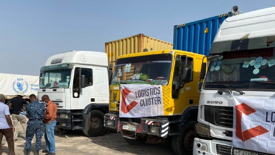 FILE PIC: Humanitarian aid being delivered to the Tigray region of Ethiopia by a convoy of 50 trucks. /WFP