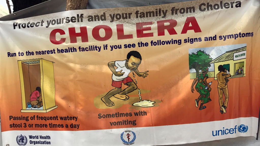 Zimbabwe on alert over cholera threat. /Getty Images