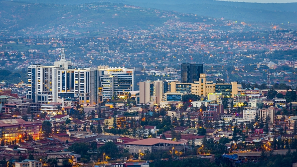 The city view of Kigali. /VCG Photo