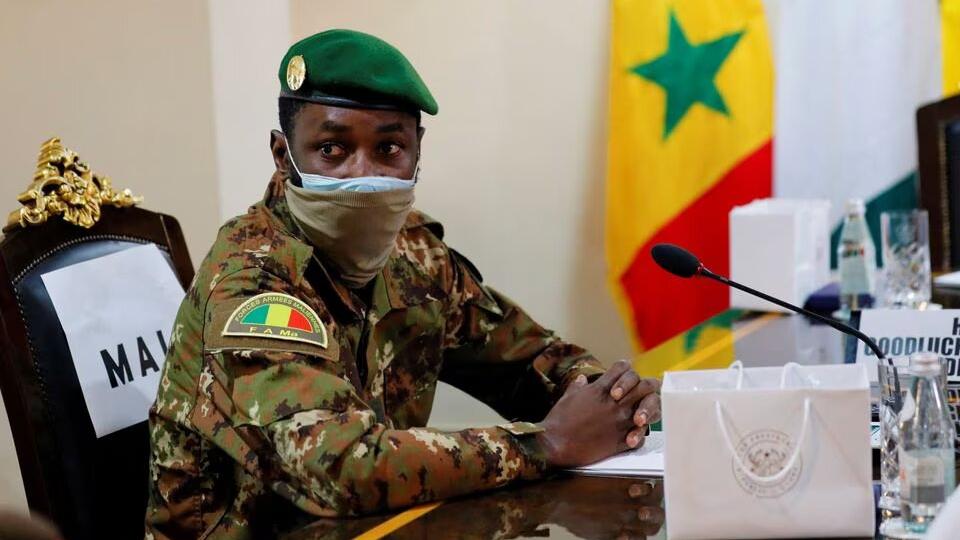 Colonel Assimi Goita, leader of Malian military, attends the Economic Community of West African States (ECOWAS) consultative meeting in Accra, Ghana September 15, 2020. REUTERS
