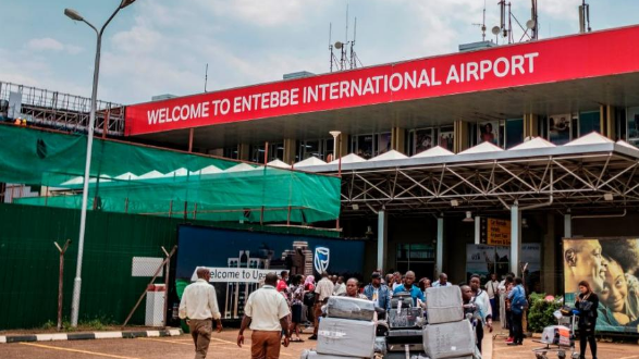 FILE PIC: Entebbe International Airport, Uganda. /Xinhua