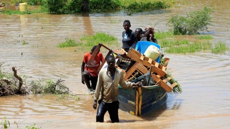 FILE PIC: Floods in Kenya. /Xinhua