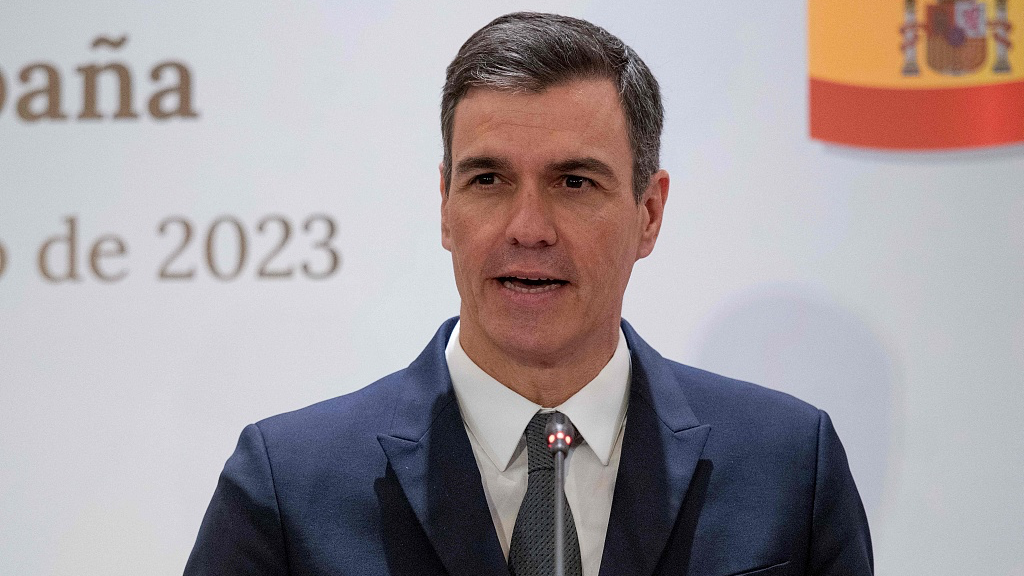 FILE PHOTO: Spain's Prime Minister Pedro Sanchez. /CFP