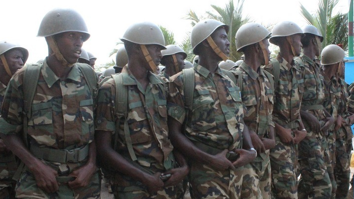 FILE PIC: Somali military forces. /Xinhua