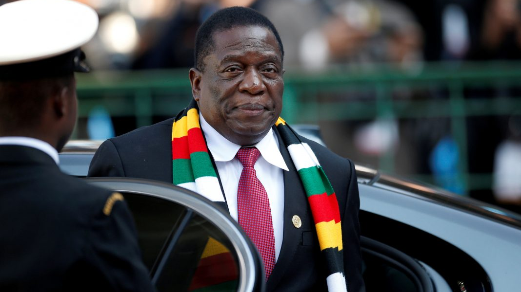 Zimbabwean President Emmerson Mnangagwa. /Xinhua