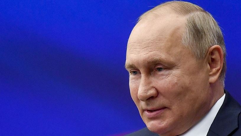 FILE PIC: Russian President Vladimir Putin. /AFP