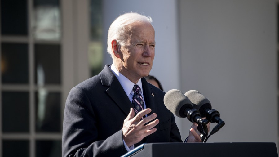 FILE PIC: The U.S. President Joe Biden. /Xinhua