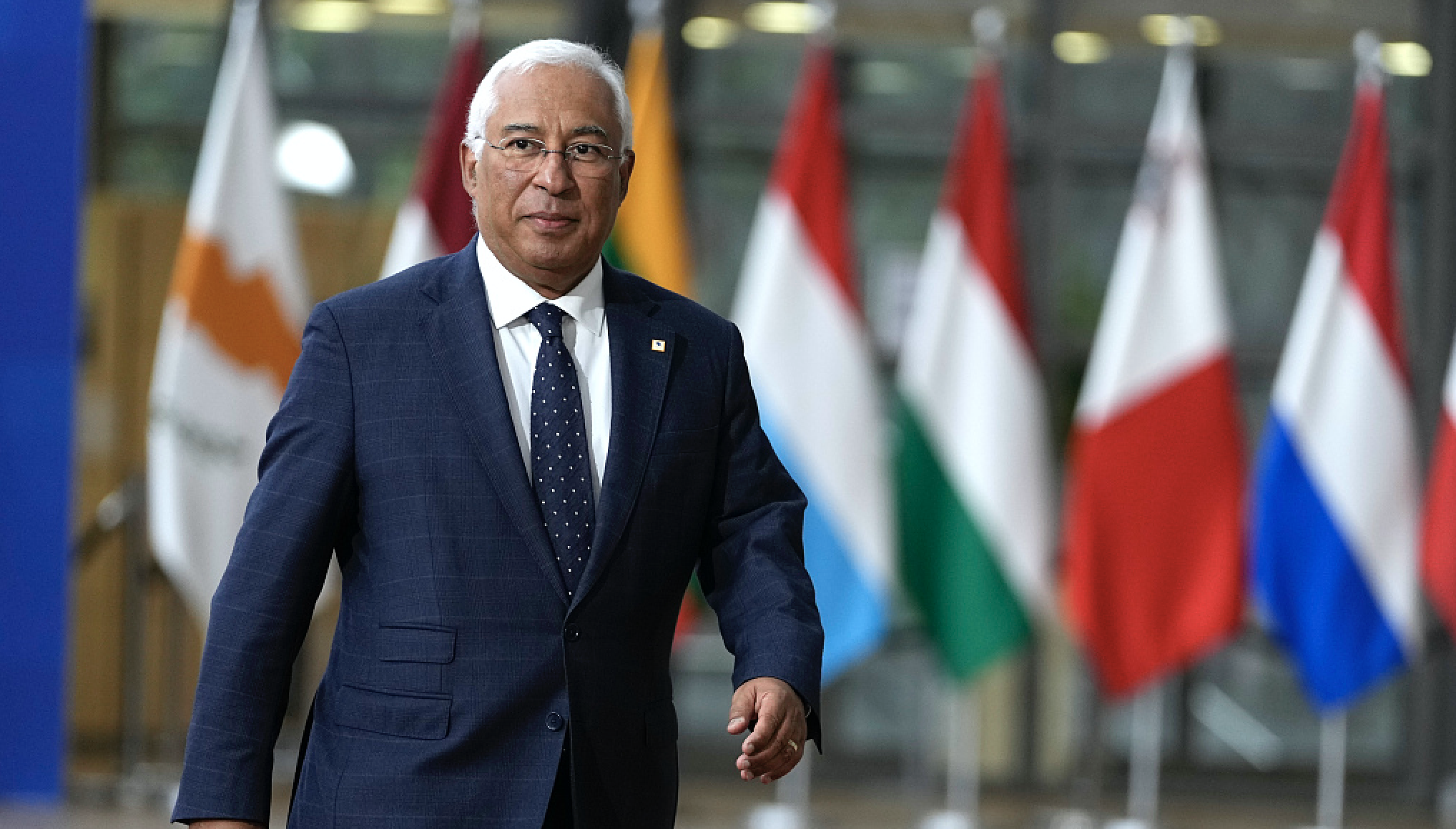 FILE: Portugal's Prime Minister Antonio Costa in Brussels, Thursday, October 26, 2023. /CFP