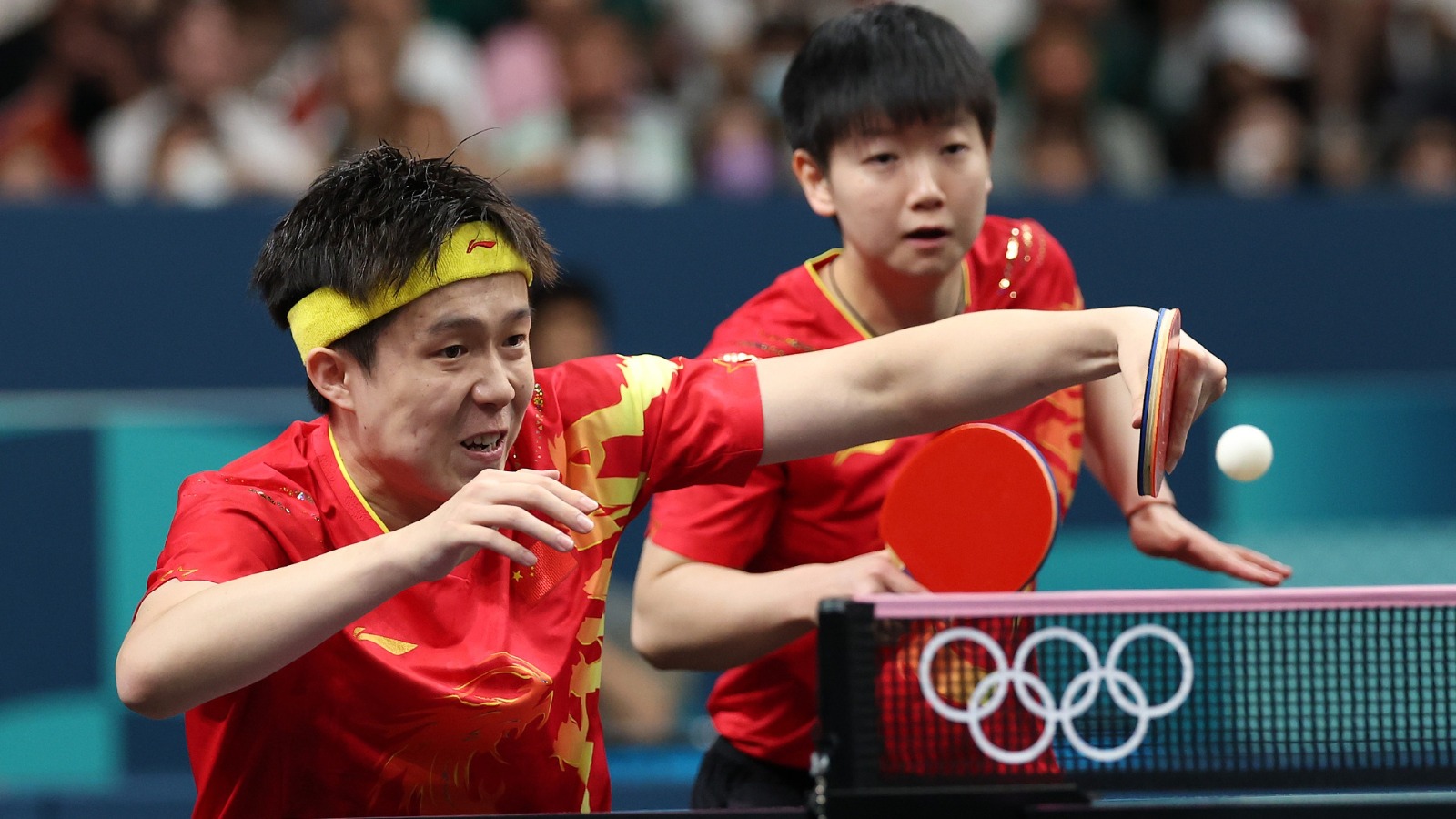 China's Wang/Sun advance to table tennis mixed doubles finals