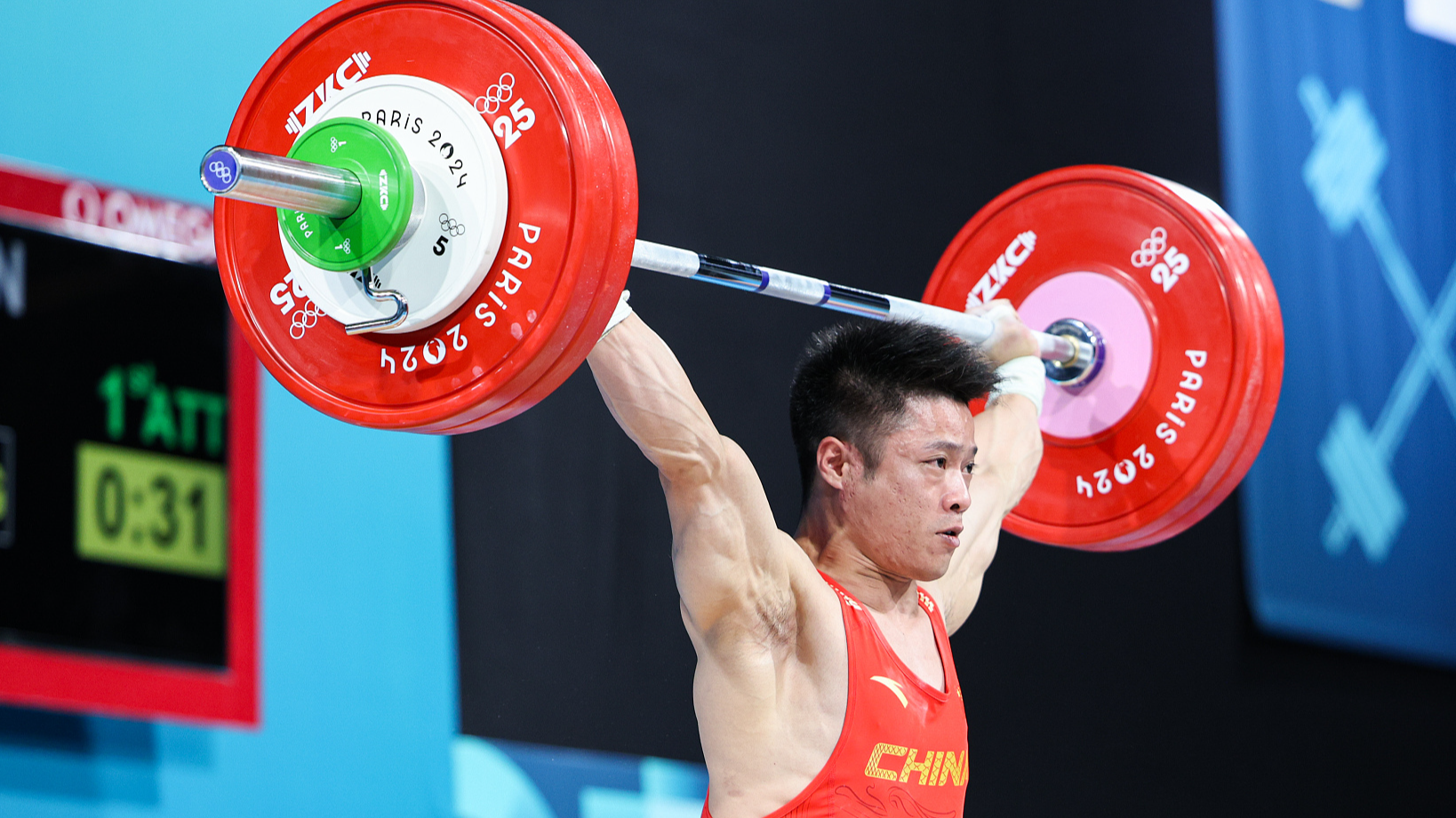 Chinese weightlifter Li wins 2nd consecutive Olympic gold