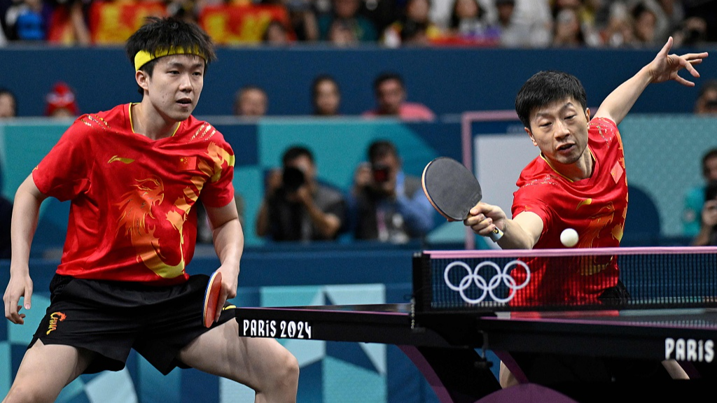 China wins gold in men's table tennis team event
