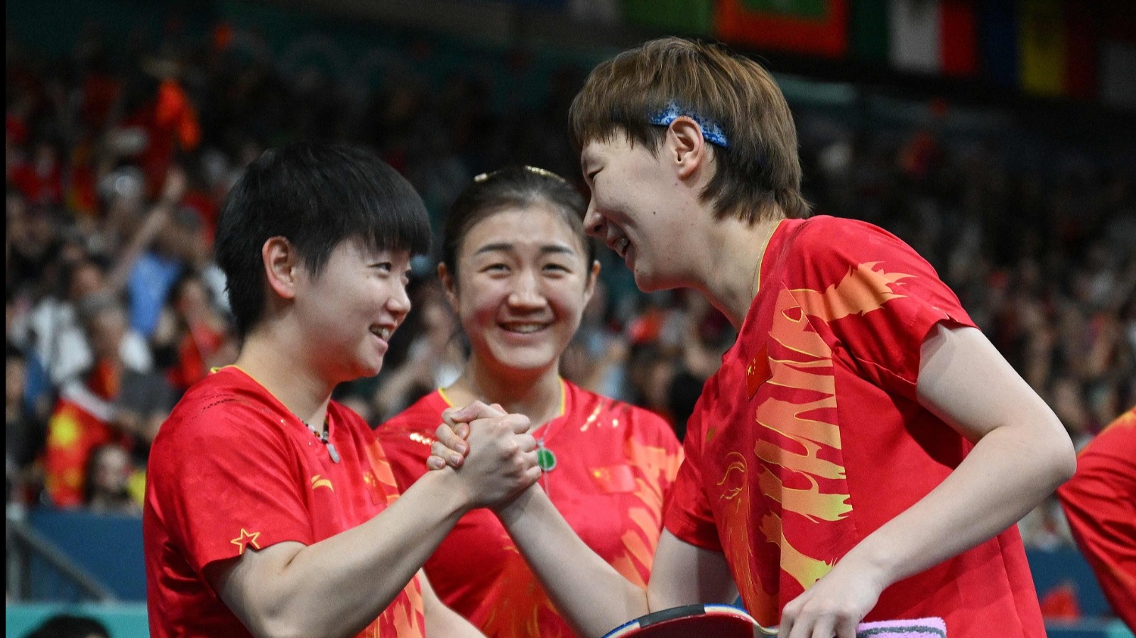 China retain women's table tennis team gold at Paris Olympics