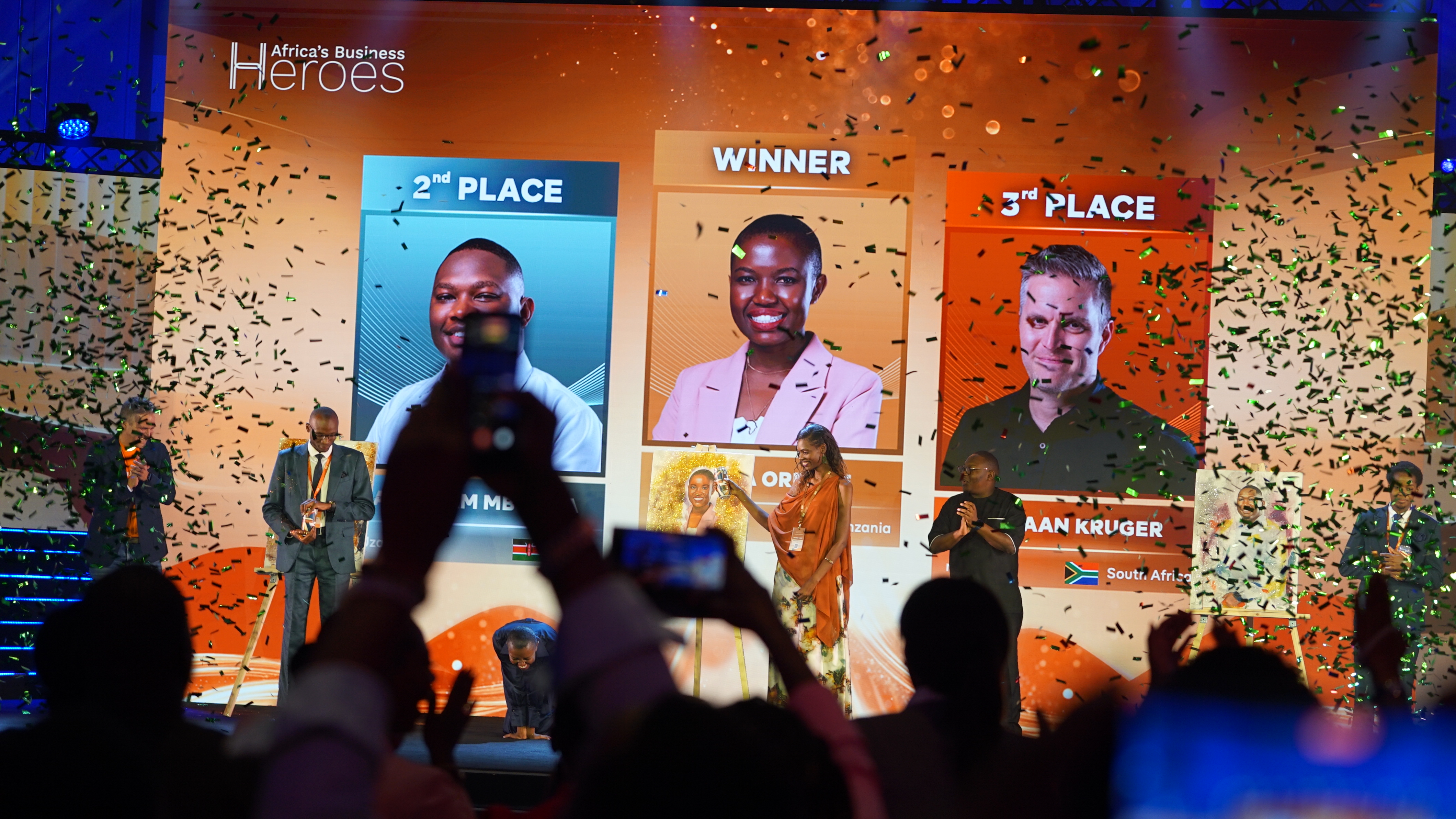 The grand finale of the 2025 Africa's Business Heroes Awards was held in Kigali, Rwanda, December 13. /CGTN Africa