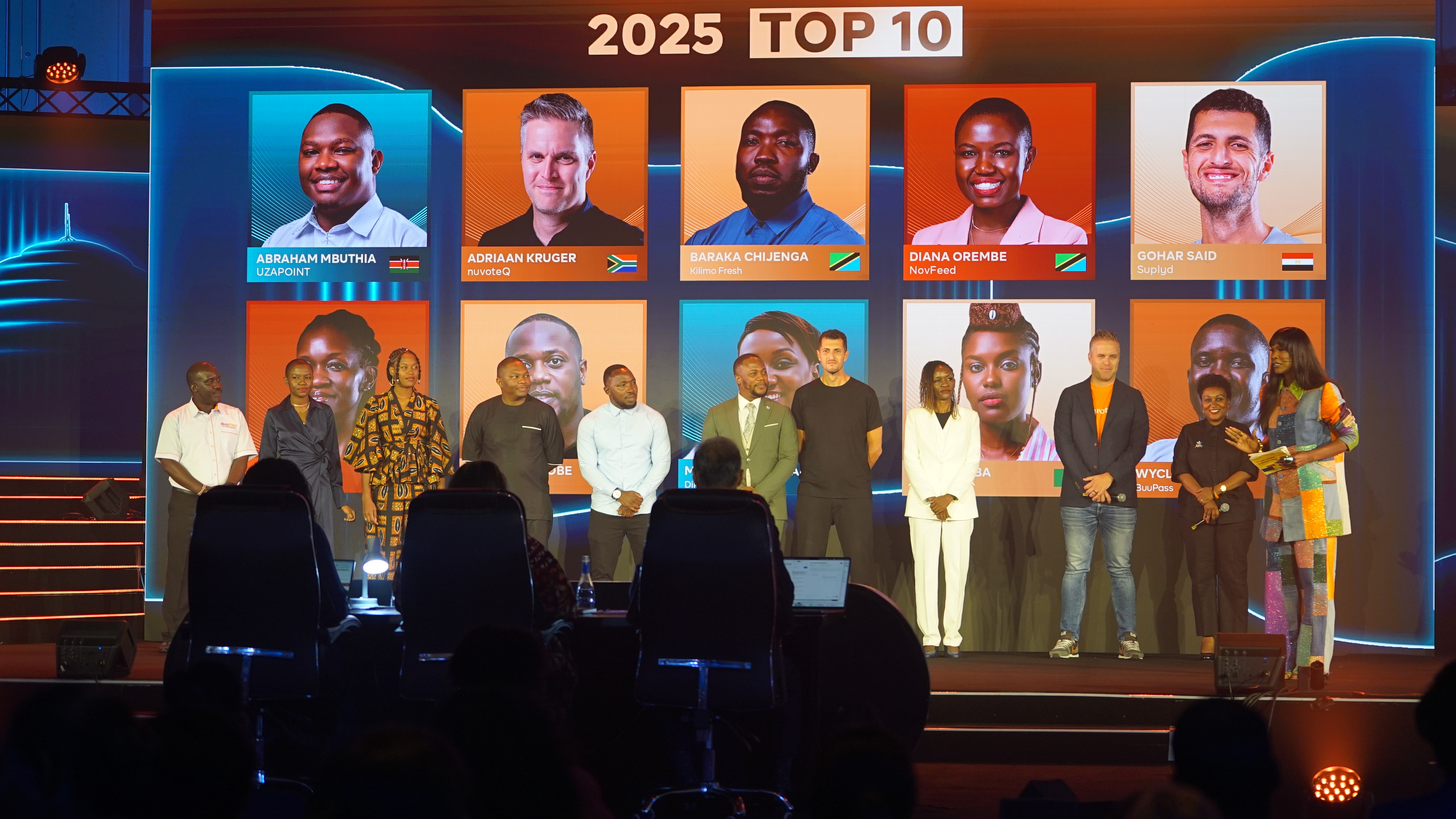 The grand finale of the 2025 Africa's Business Heroes Awards was held in Kigali, Rwanda,  December 13. /CGTN Africa