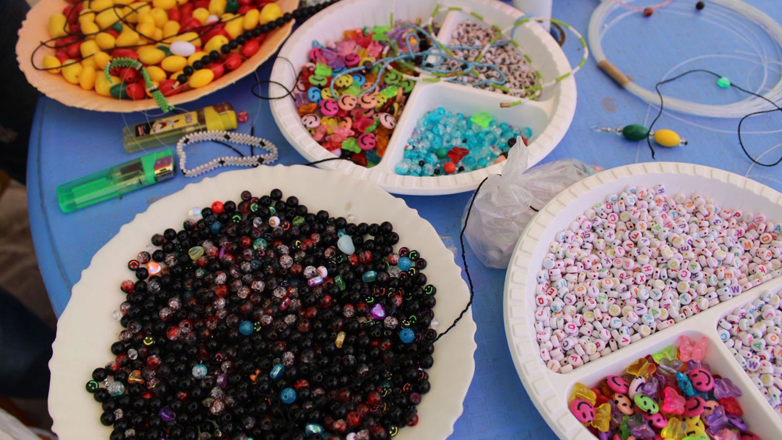 Beads on display at the Turkana Cultural Festival. /CGTN Africa