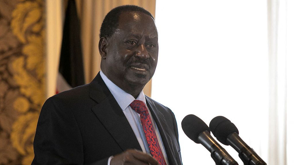 Raila Odinga was a central figure in Kenya's fight for multiparty democracy. /CFP