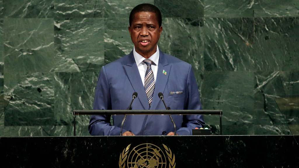 The final say on Edgar Lungu's burial site exposed deep divisions within Zambia. /CFP