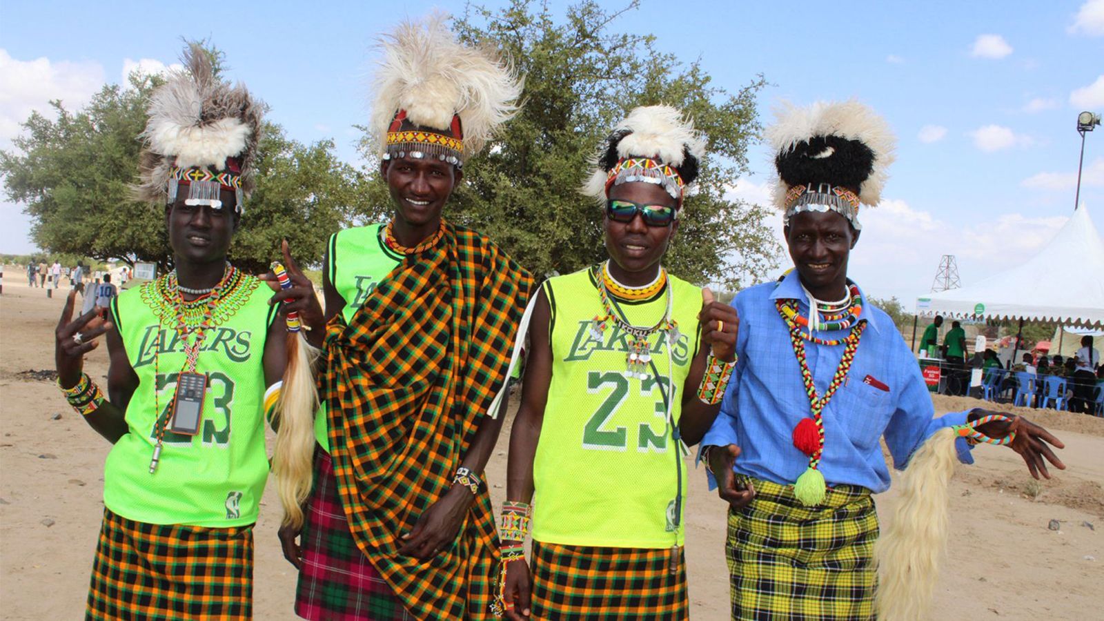 Attendees during the 2025 Tobong'u Lore Cultural Festival in Lodwar, Turkana, northern Kenya.