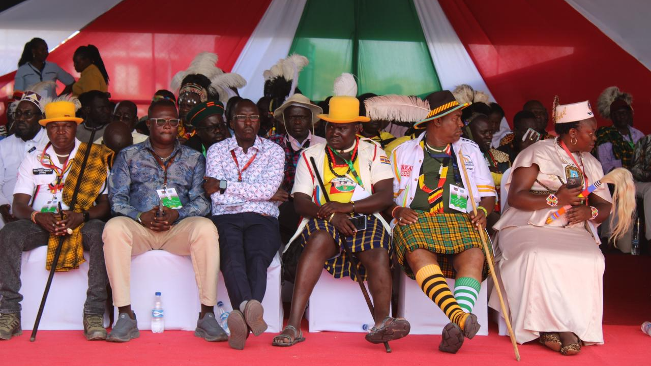 Attendees during the 2025 Tobong’u Lore Cultural Festival in Lodwar, Turkana, northern Kenya.