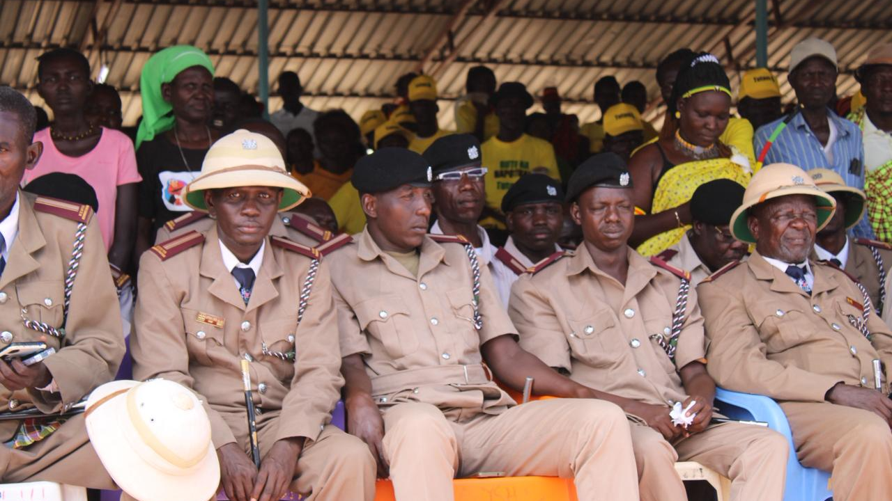 Chiefs during the 2025 Tobong’u Lore Cultural Festival in Lodwar, Turkana, northern Kenya.