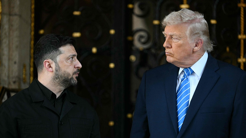 Trump, Zelenskyy hold closed-door talks 