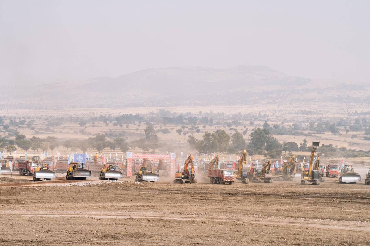 Ethiopian Prime Minister Abiy Ahmed's X post on January 10 about Bishoftu International Airport. /@AbiyAhmedAli