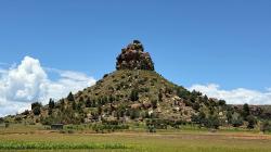 Africa in Pictures: Lesotho's iconic Mount Qiloane