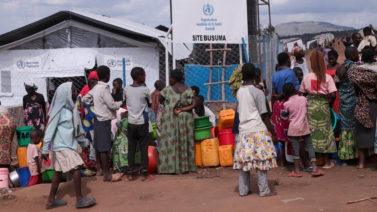 Refugees from neighbouring North and South Kivu in the Democratic Republic of Congo seek medical consultations in Busuma refugee camp, under the UNHCR, in the district of Ruyigi, Buhumuza province, Burundi, 21 January 2026. /CFP