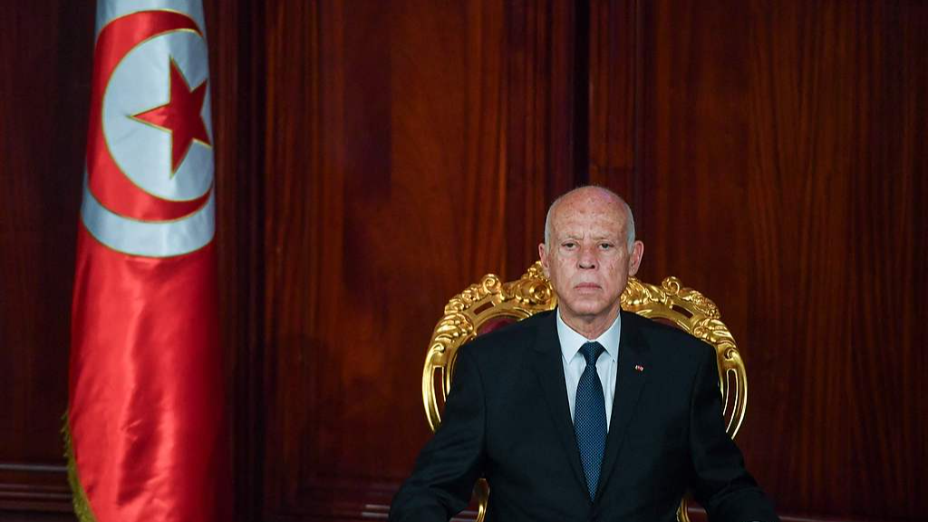File photo: Tunisian President Kais Saied. /CFP