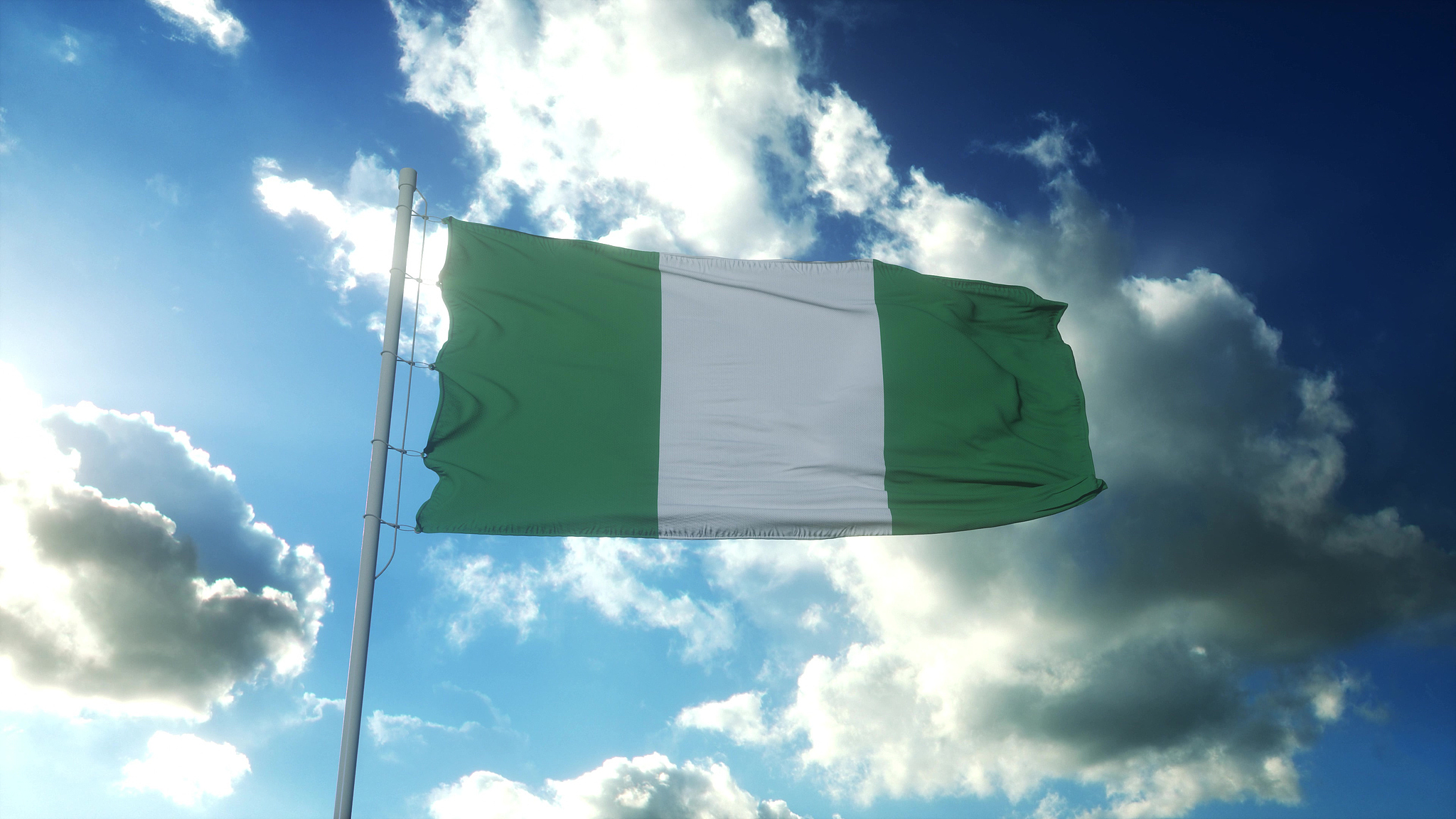 Nigerian flag. /VCG