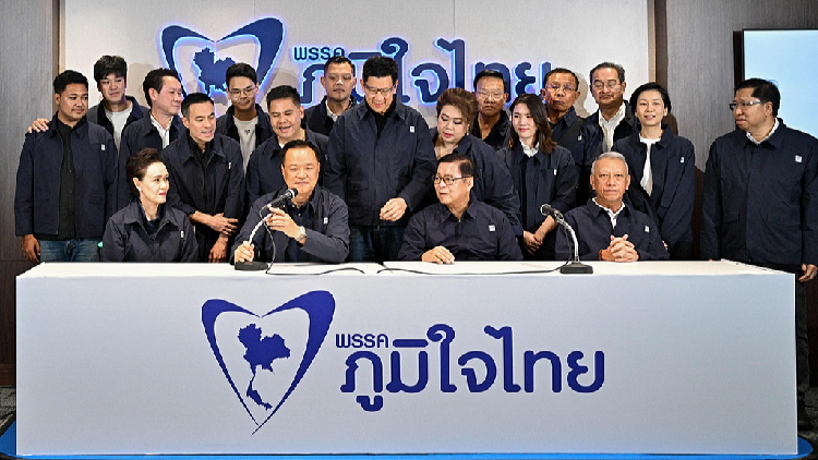 Thailand's acting PM claims election victory