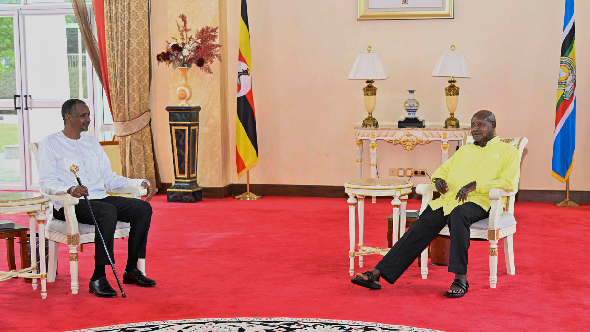 Sudan condemns Uganda over Museveni's meeting with RSF leader