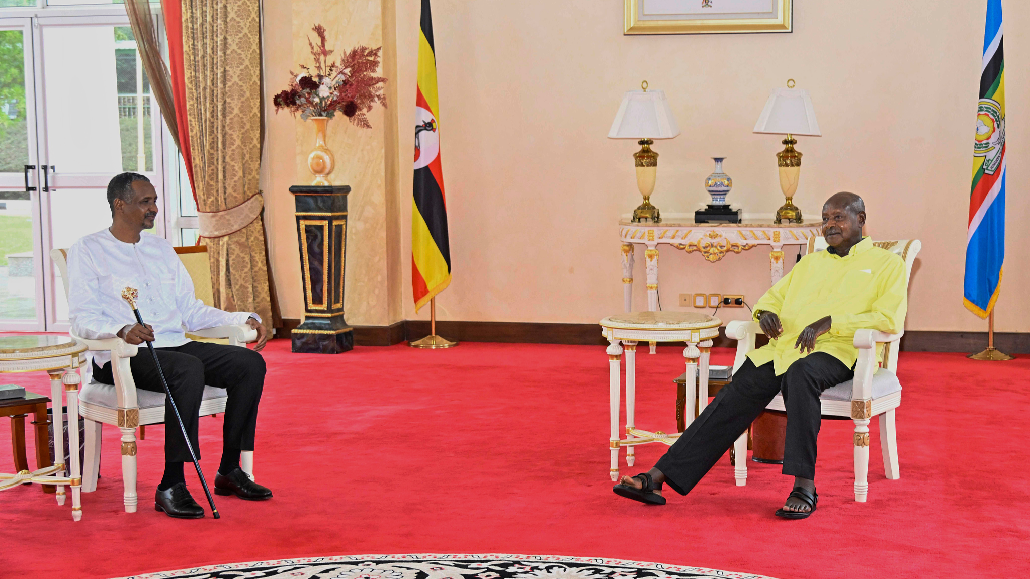 Sudan condemns Uganda over Museveni's meeting with RSF leader