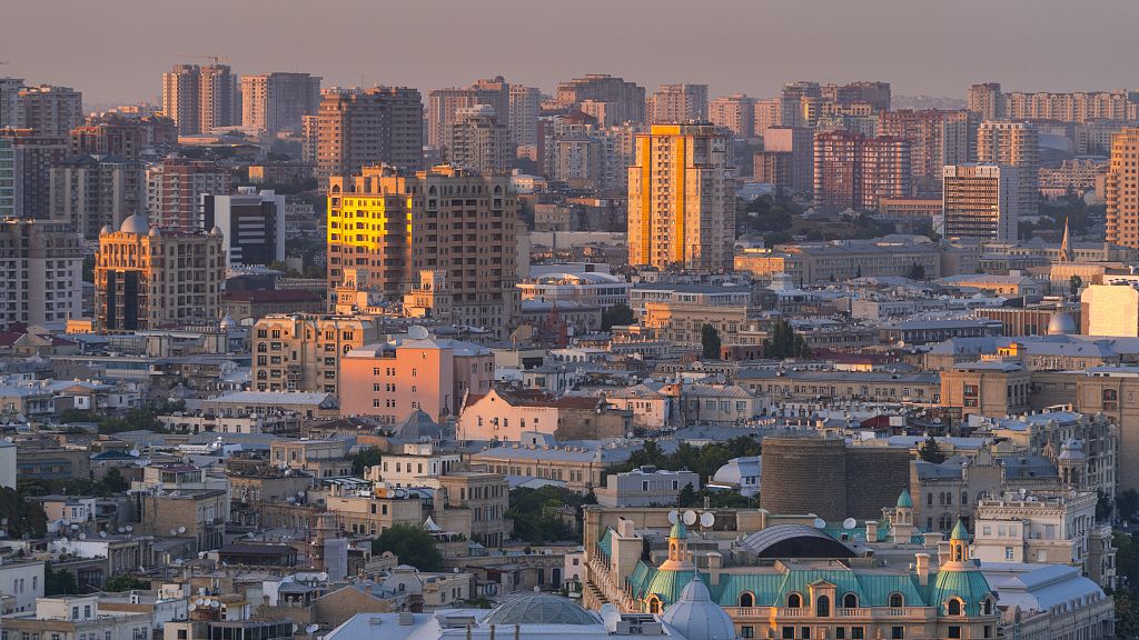 File photo: Baku, capital of Azerbaijan. /VCG