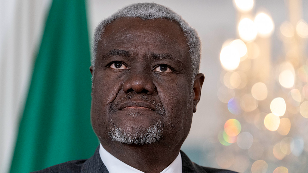 File photo: Former African Union Chairperson Moussa Faki Mahamat. /CFP