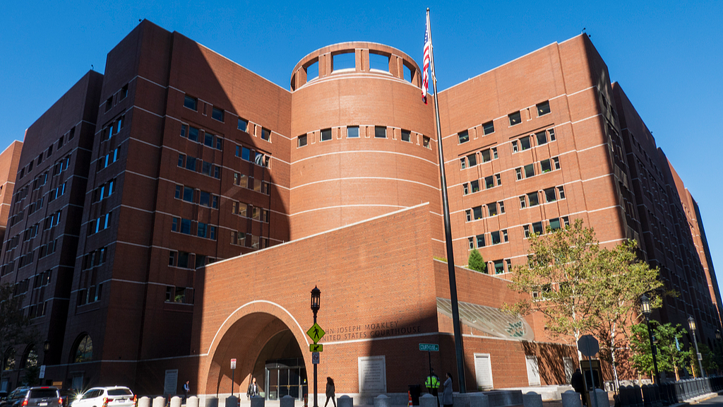The John Joseph Moakley United States Courthouse in Boston, Massachusetts. /CFP