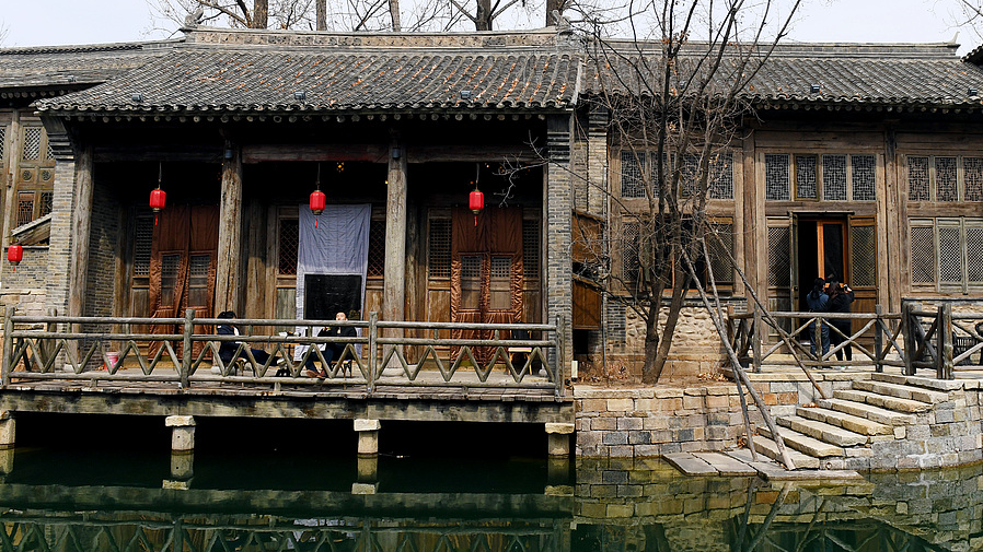 A view of Gubei Water Town in suburban Beijing, China. /CFP 
