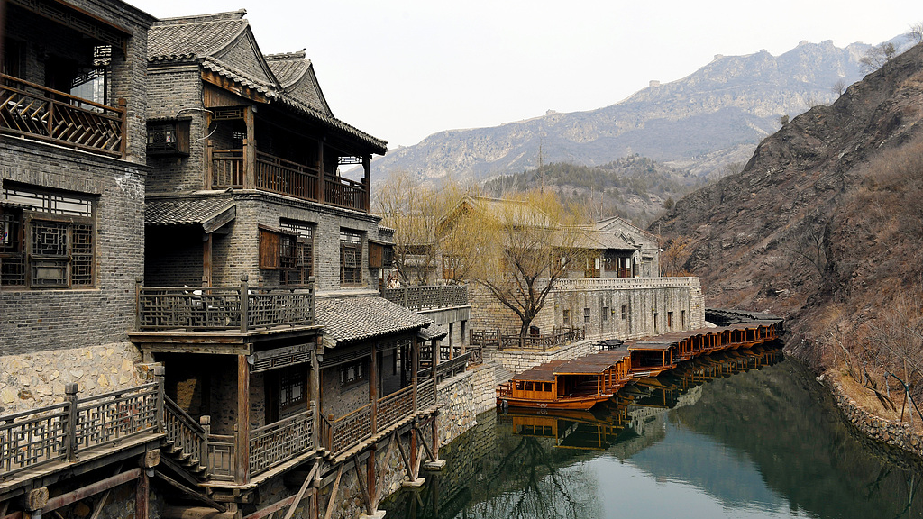 A view of Gubei Water Town in suburban Beijing, China. /CFP 
