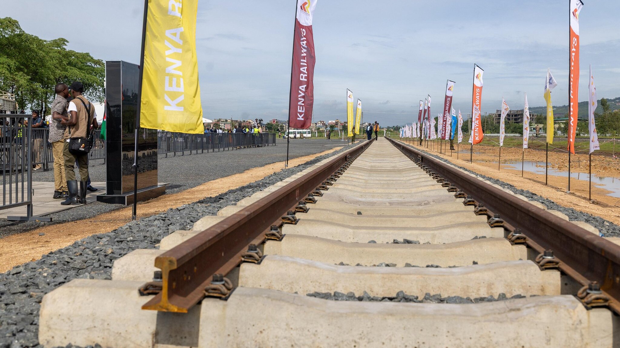 Launch of the extension of the Standard Gauge Railway from Kisumu to the Malaba border, March 21, 2026. /Photo by State House Kenya